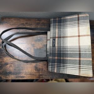 kate spade plaid purse, great condition